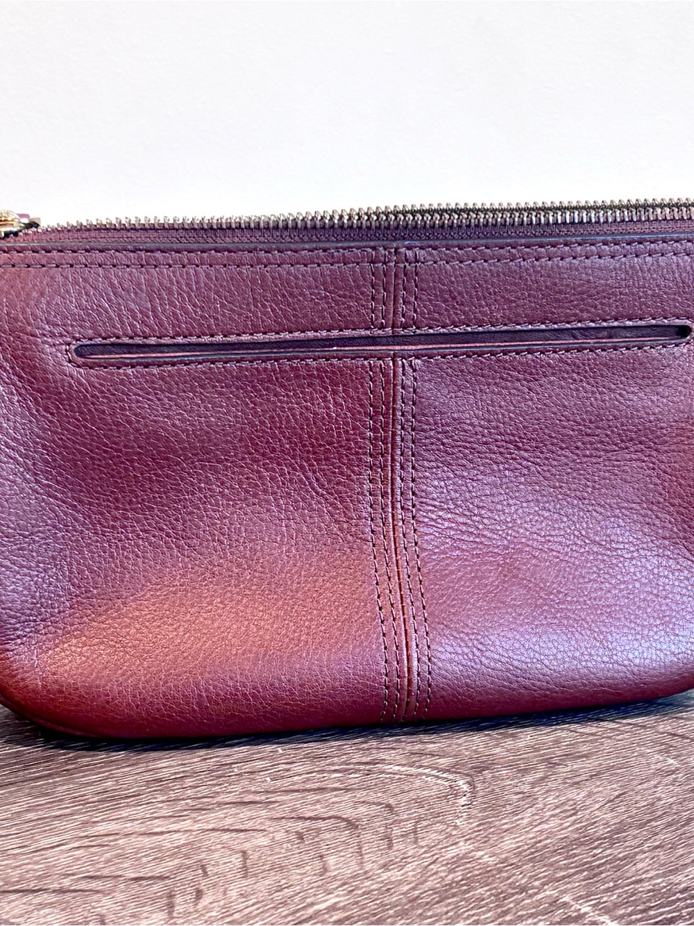 Fossil Women's Brown Jolie Leather Chain-Accent Crossbody Bag - Picture 6 of 12